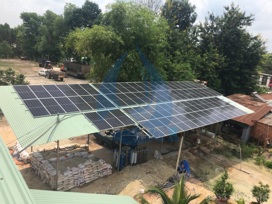 Hệ thống điện năng lượng mặt trời 60kW Tân Châu, Tây Ninh