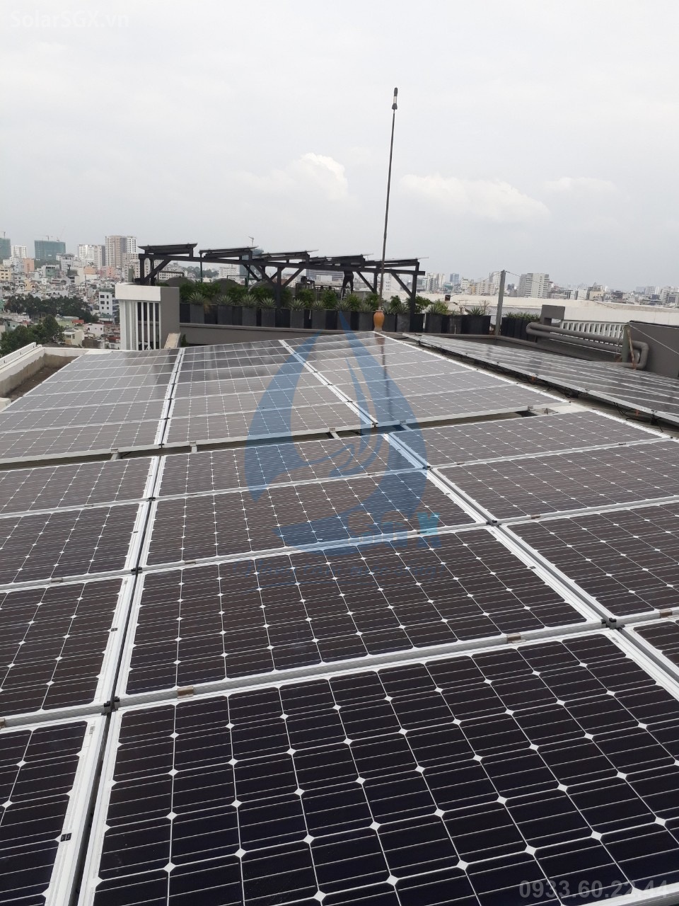 tấm pin năng lượng mặt trời 10kw
