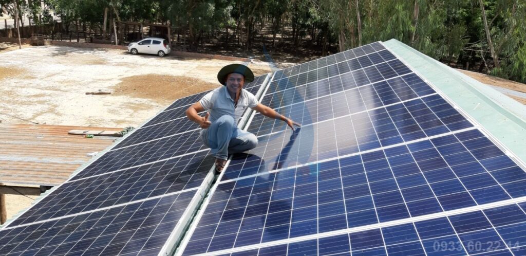 CT 10kW nhà chú Thinh, xã Thanh Bình, huyện Hớn Quảng, tỉnh Bình Phước SOLARSGX.VN 03
