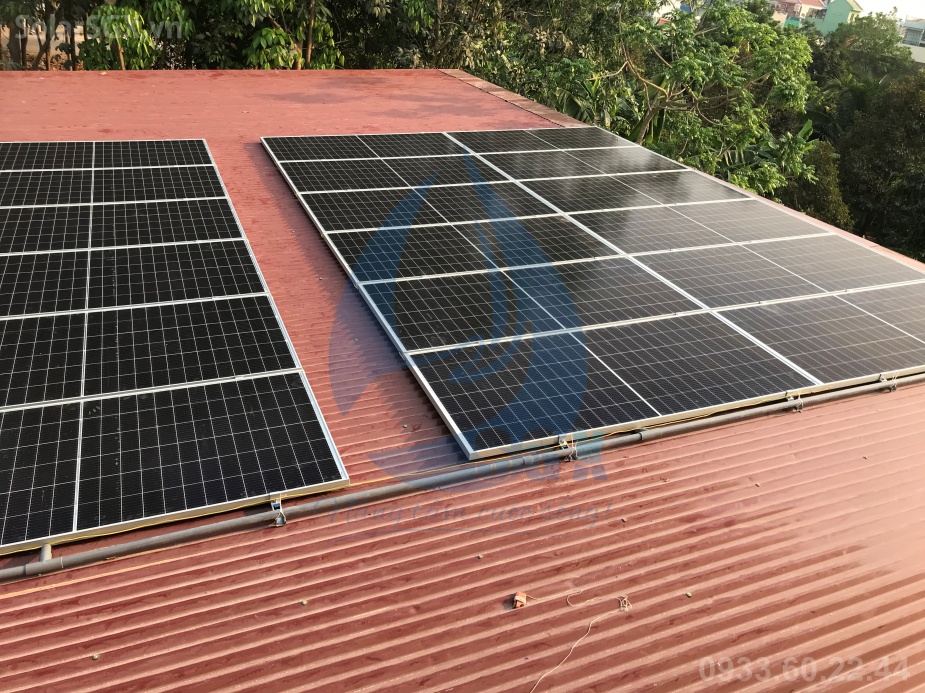 Hệ thống điện năng lượng mặt trời 16kW tại Tân Biên, Tây Ninh