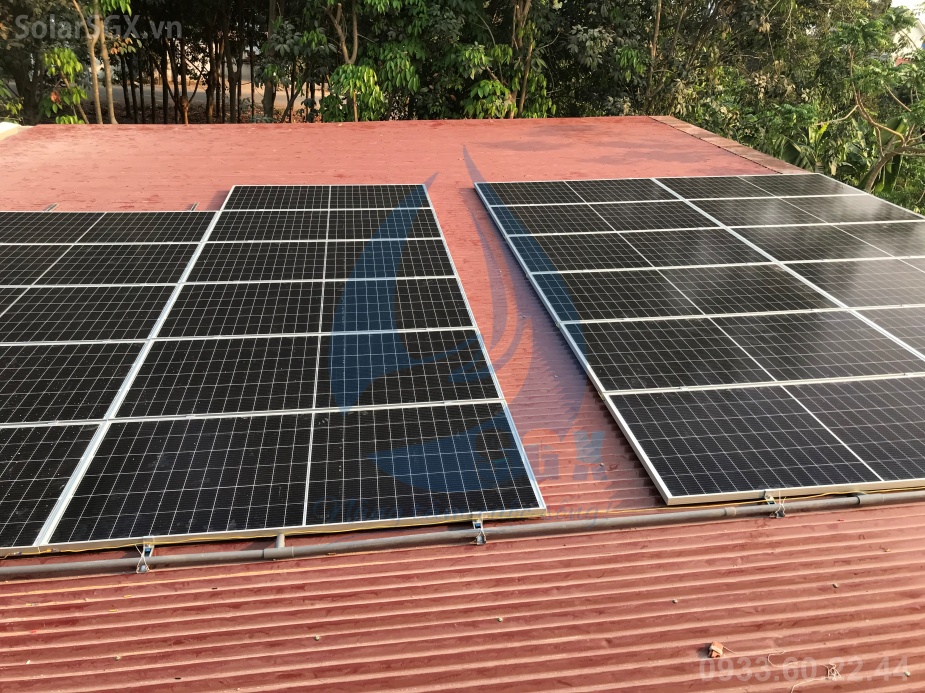 Hệ thống điện năng lượng mặt trời 16kW tại Tân Biên, Tây Ninh