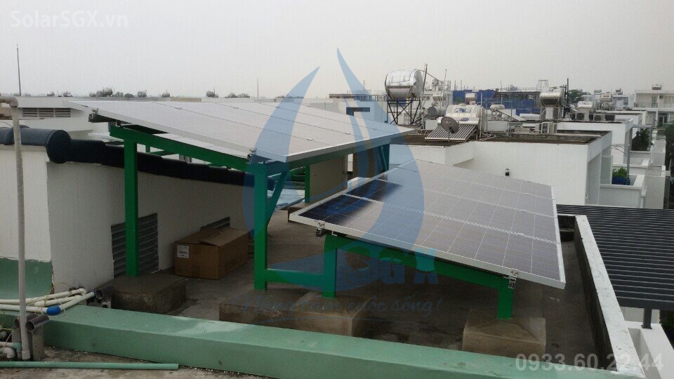 Hệ thống điện năng lượng mặt trời công suất 3kW nhà chú Tỉnh