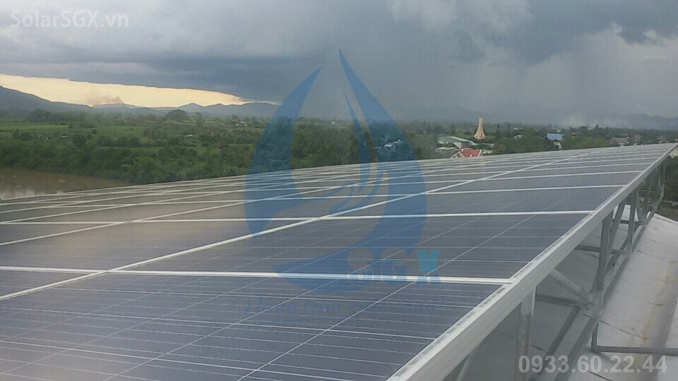 Hệ thống điện mặt trời 60kW nhà chú Phụng, Long An