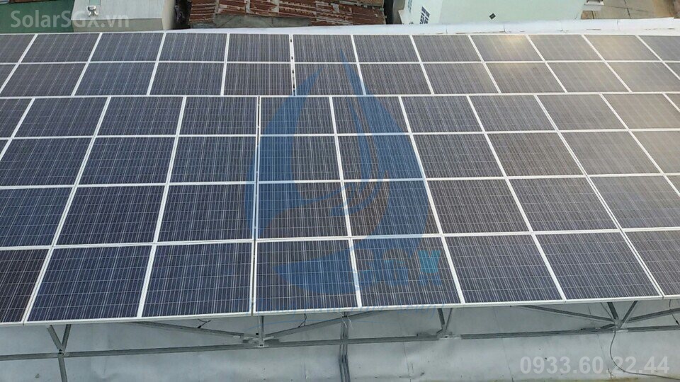 Hệ thống điện mặt trời 60kW nhà chú Phụng, Long An