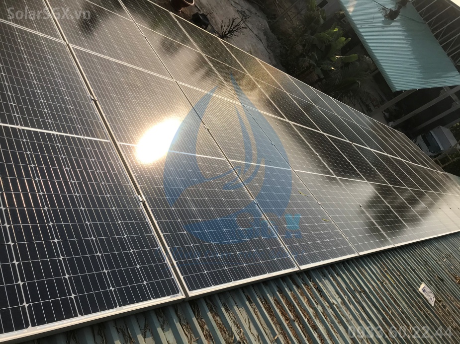 Hệ thống điện năng lượng mặt trời 70kW xã Tân Hiệp, Tây Ninh
