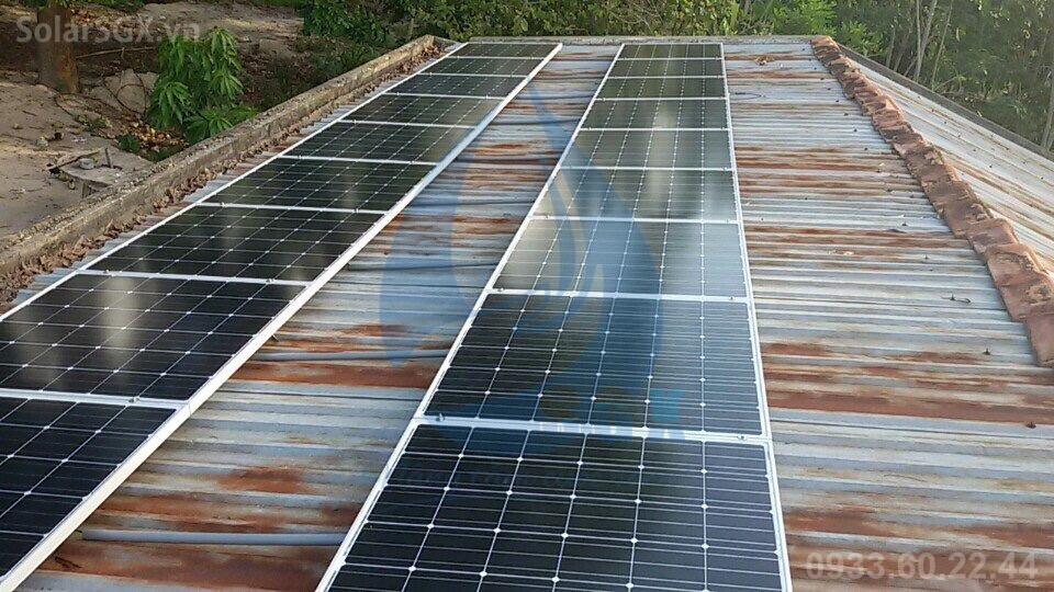 Hệ thống điện năng lượng mặt trời công suất 8kW