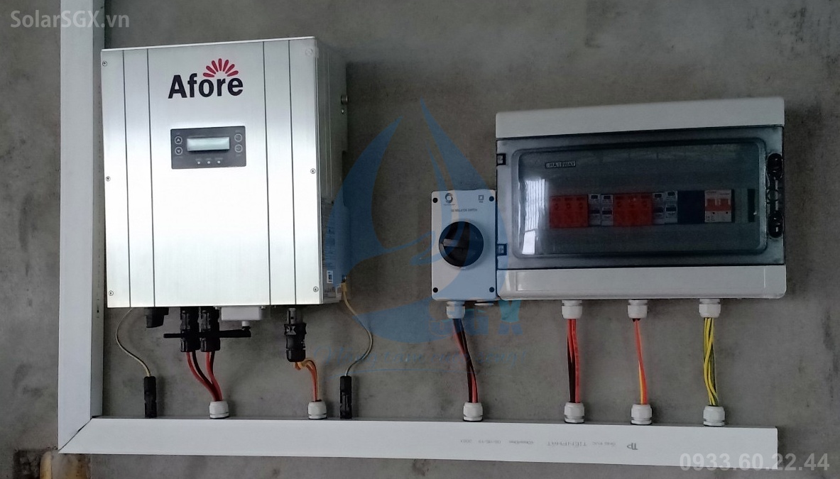 Biến tần lượng mặt trời afore 8kw