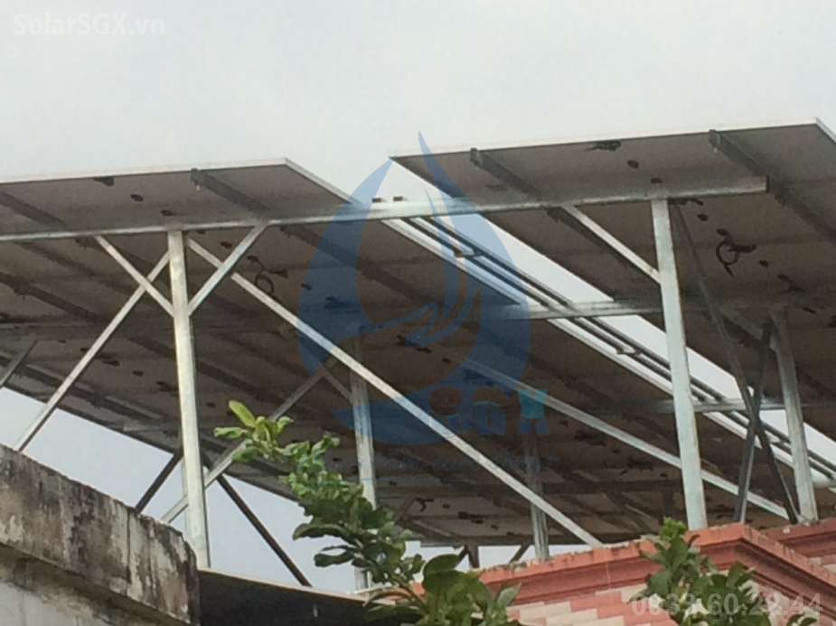 Hệ thống điện năng lượng mặt trời 20kW nhà anh Huy, Tây Ninh