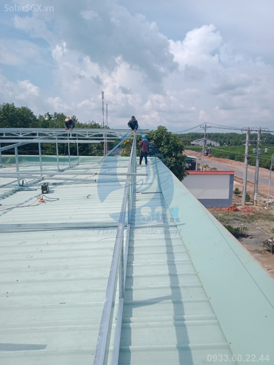 Hệ thống điện năng lượng mặt trời 120kWp