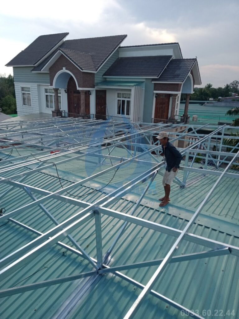 Hệ thống điện năng lượng mặt trời 120kwp