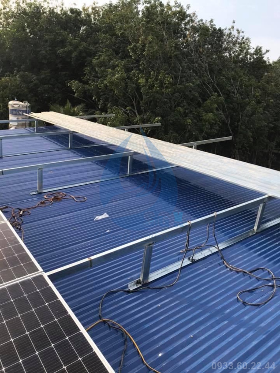 Hệ thống điện năng lượng mặt trời 120kWp