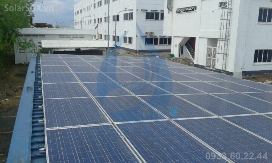 Hệ thống năng lượng mặt trời 60kW tại xưởng SGX, Tây Ninh