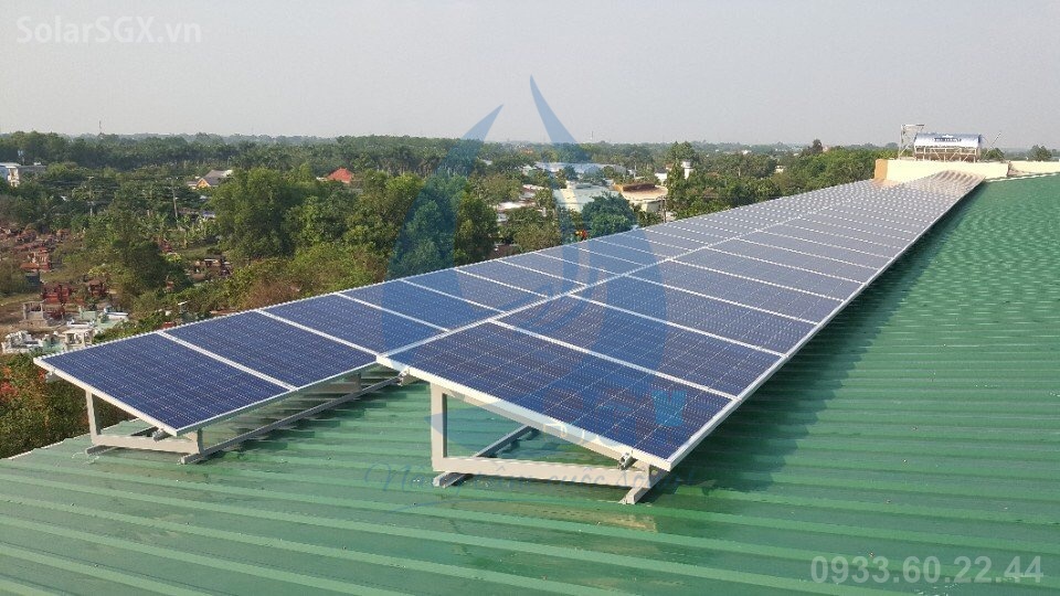 Xưởng nhà anh Phụng, thị trấn Chơn Thành, tỉnh Bình Phước SOLARSGX.VN 03