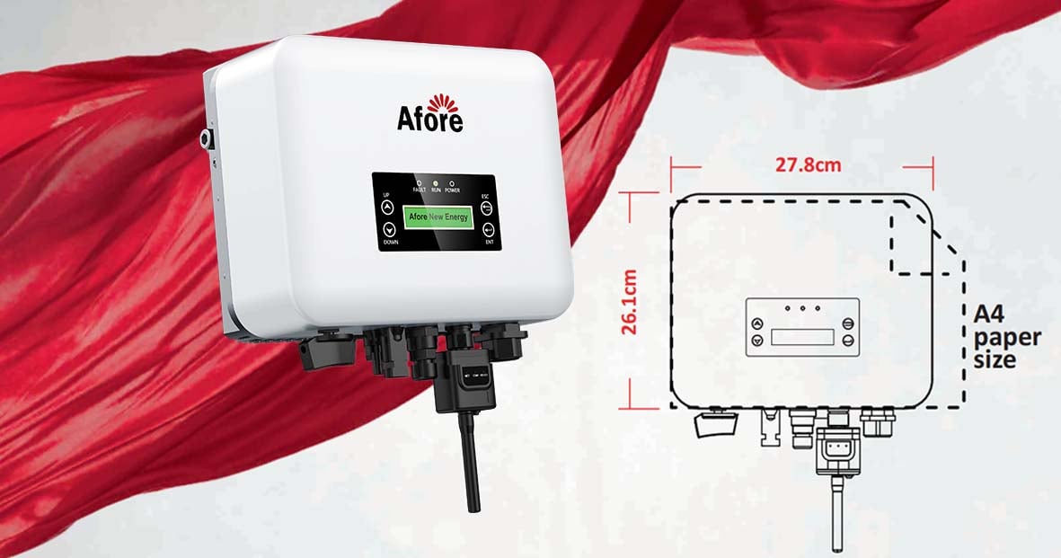 Biến tần hòa lưới một pha công suất 1-3 KW