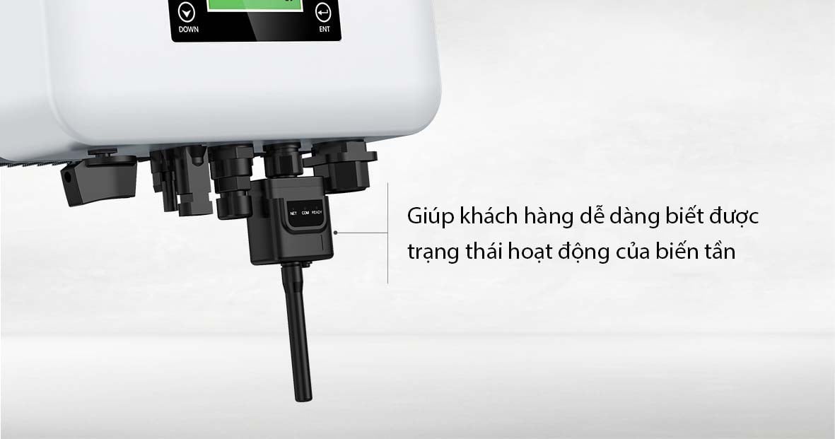 Biến tần hòa lưới một pha công suất 1-3 KW