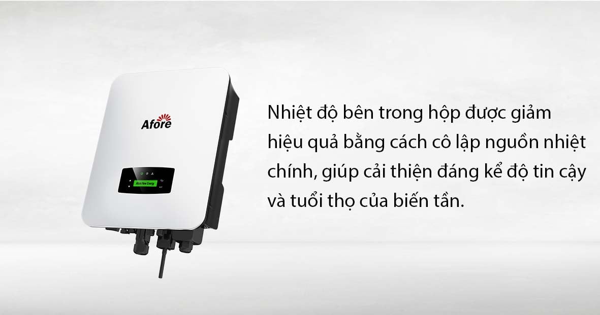 Biến tần hòa lưới một pha công suất 3-6 kW