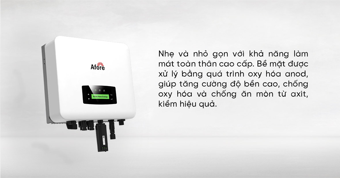 Biến tần 1 pha 3-6 kW - Afore