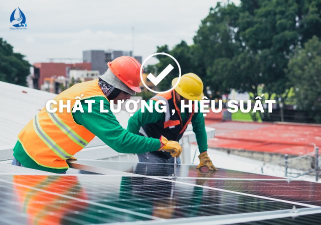 Giá một tấm pin năng lượng mặt trời theo chất lượng, hiệu suất