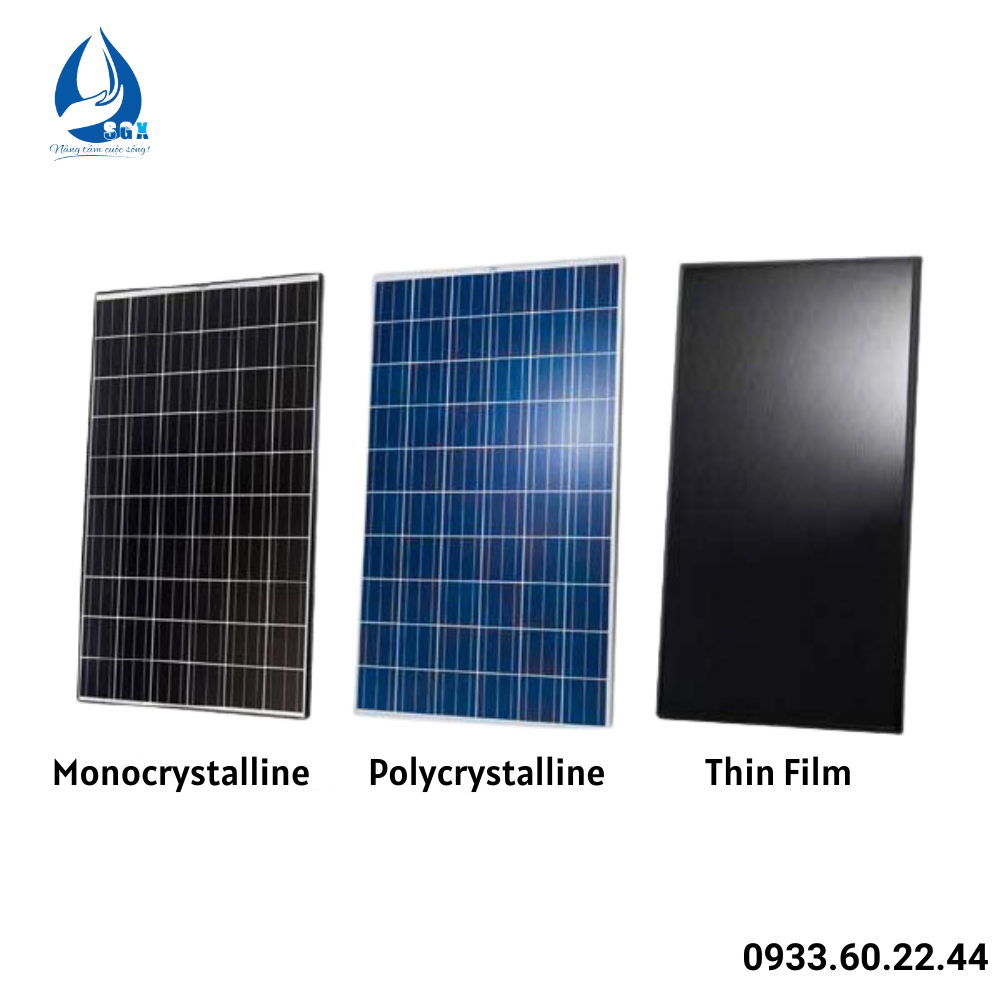 3 LOẠI PIN NĂNG LƯỢNG MẶT TRỜI, NÊN CHỌN LOẠI NÀO