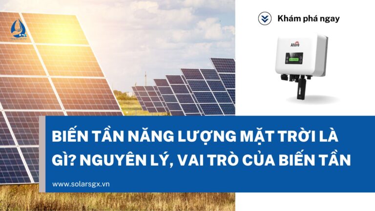 Biến tần năng lượng mặt trời