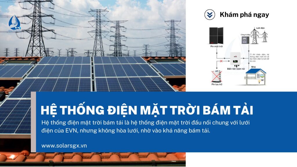 Hệ thống điện mặt trời bám tải