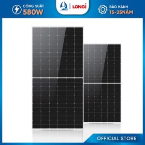Tấm pin năng lượng mặt trời 580W LONGi Hi-MO X6 GUARDIAN